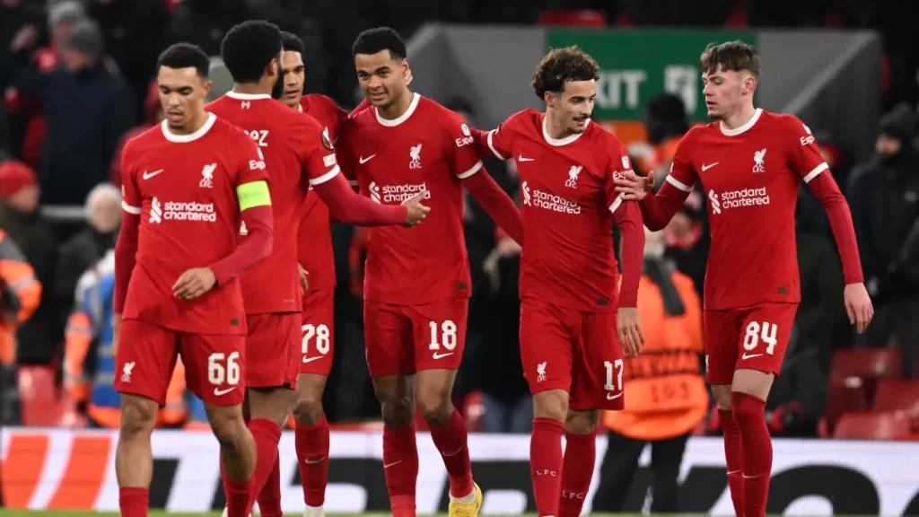 Grading Liverpool's players in the Europa League game, home game, easily defeating Linz 4-0: Player Ratings